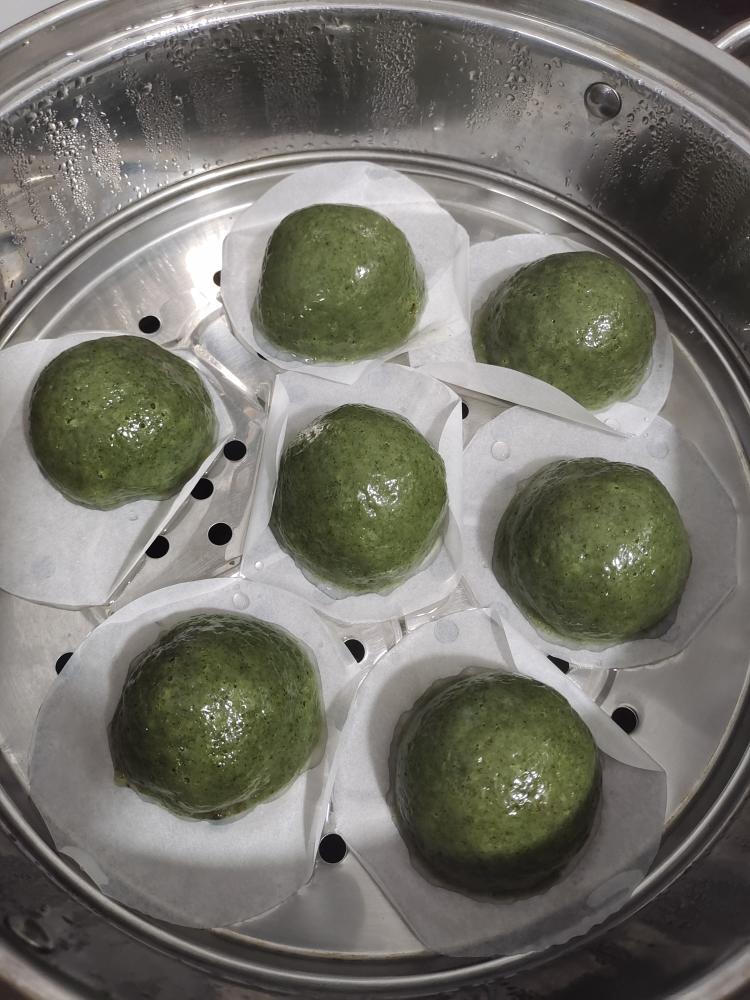 青团——客家艾糍花生芝麻流沙馅