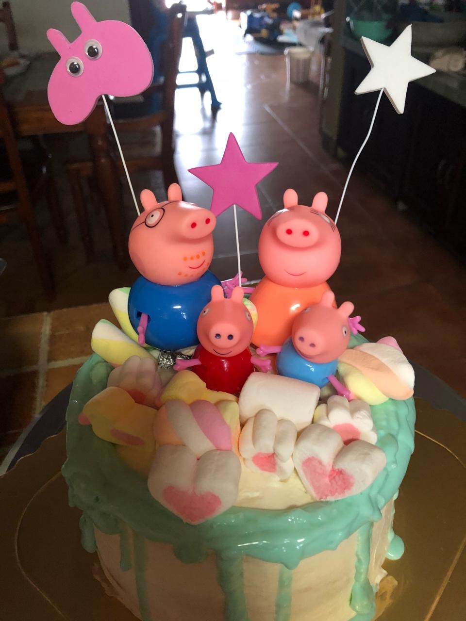 小猪佩奇生日蛋糕