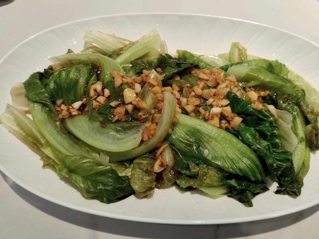 白灼生菜
