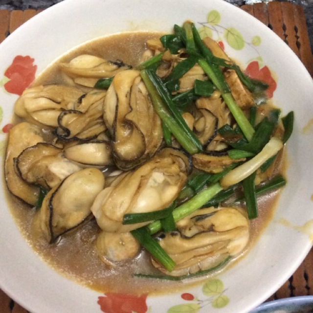 姜葱生蚝
