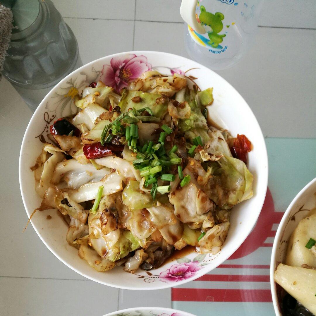 炝炒包心菜