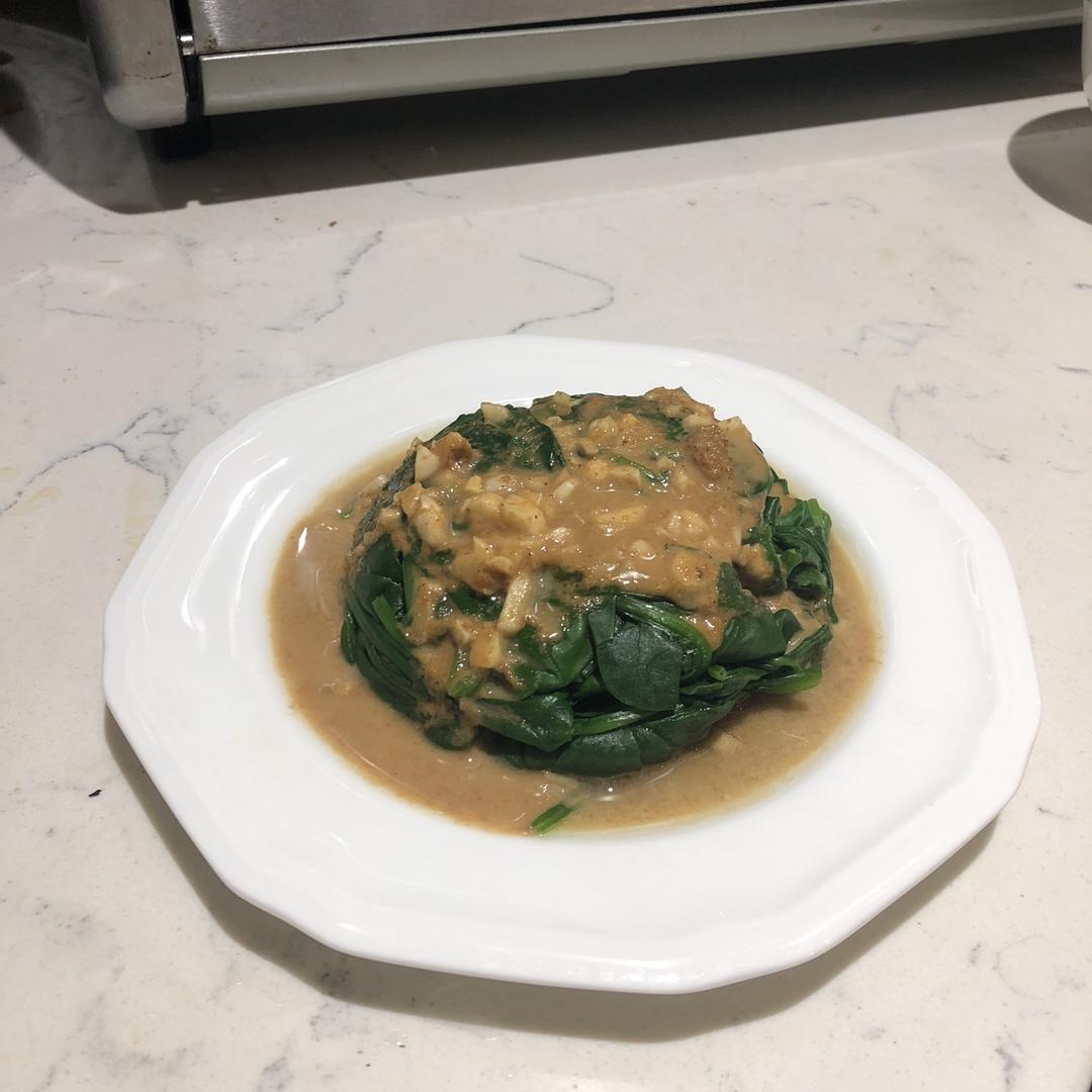 麻酱菠菜