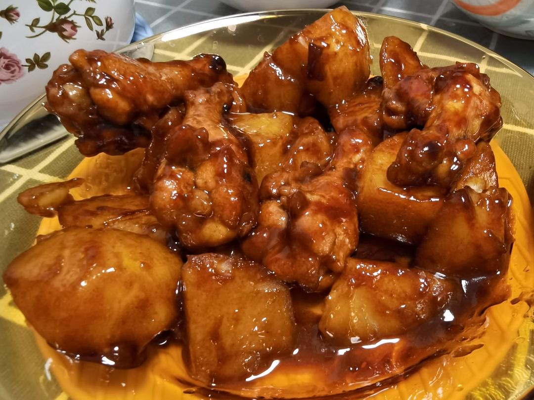 照烧土豆鸡翅根