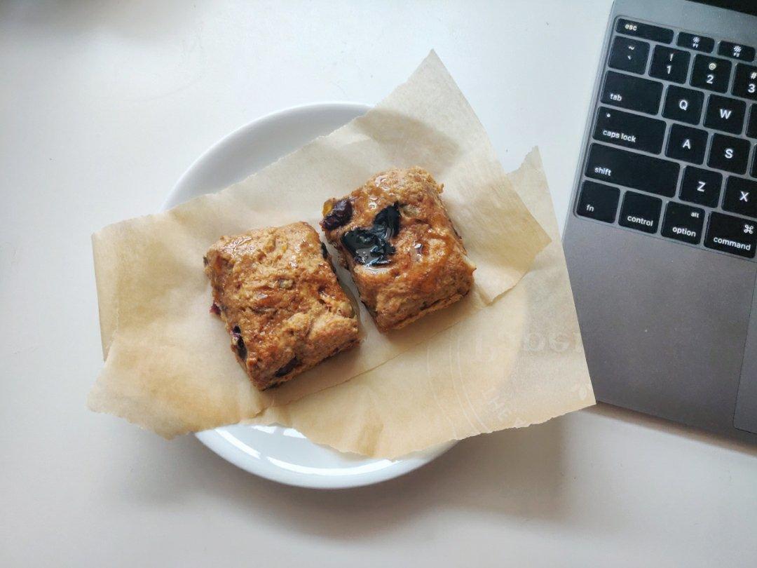 黑莓全麦早餐司康丨健康·烘焙<好好吃饭2>