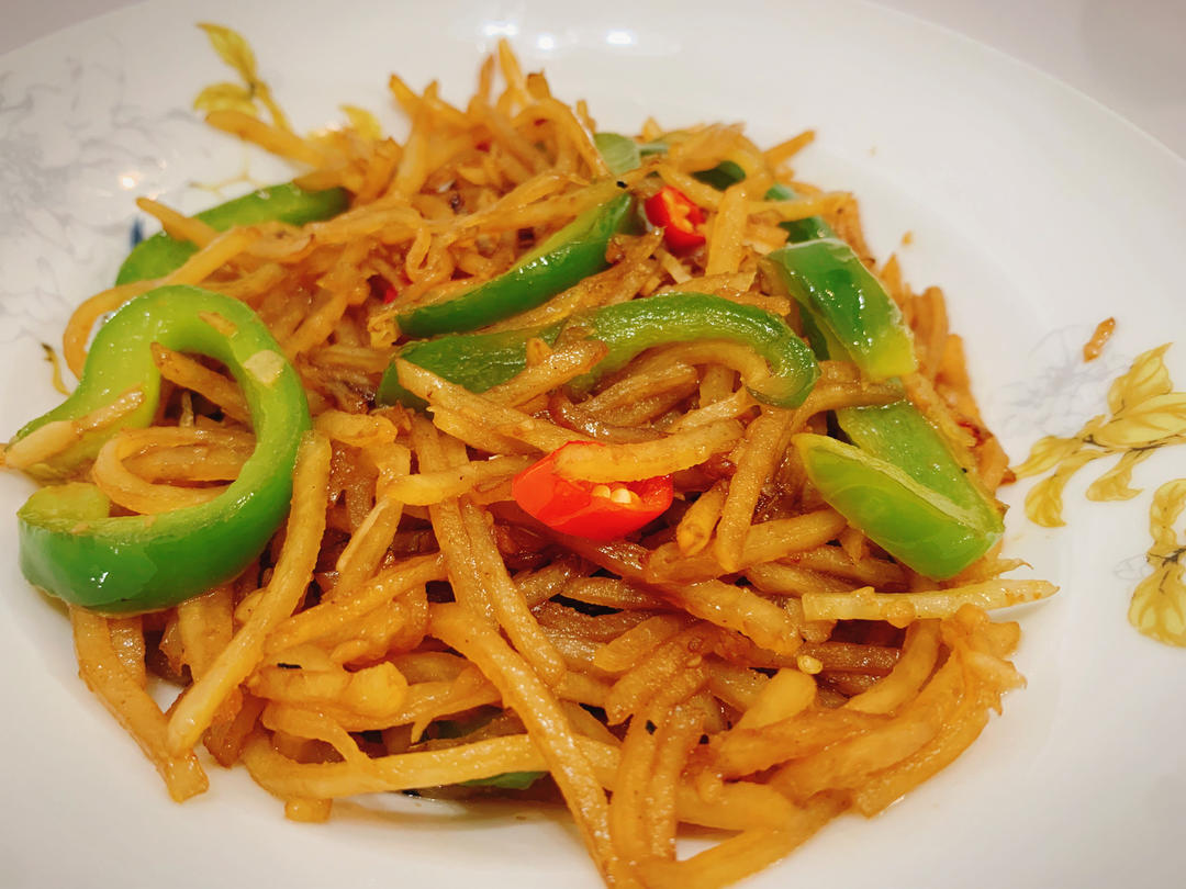 超级无敌下饭菜～酸辣土豆丝
