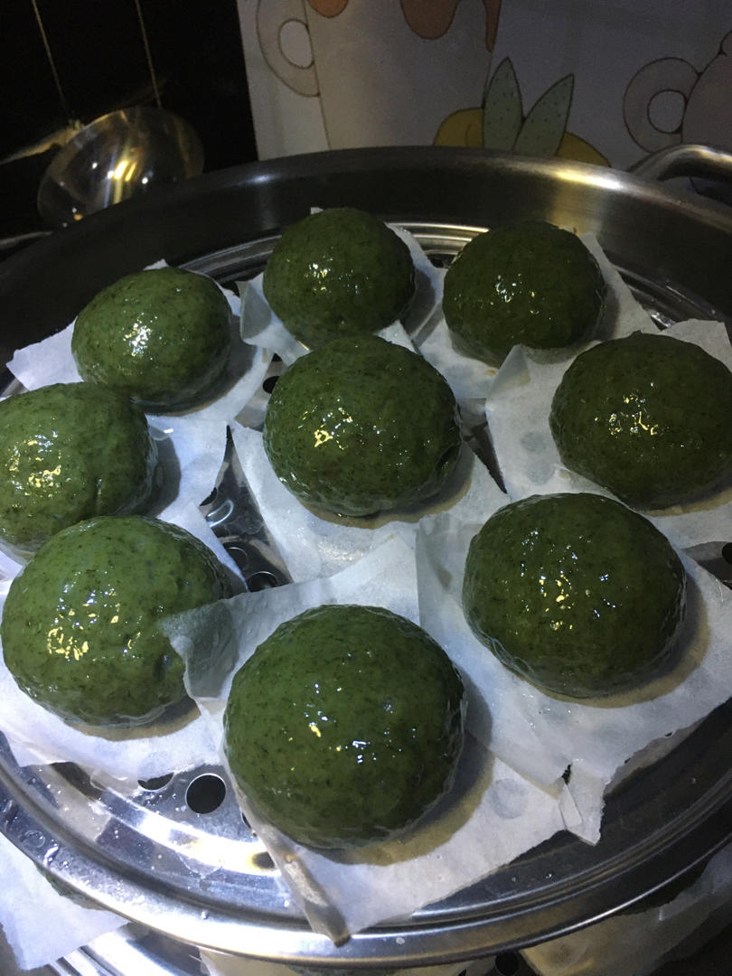 包子嫲嫲做的清明必吃的艾草青团