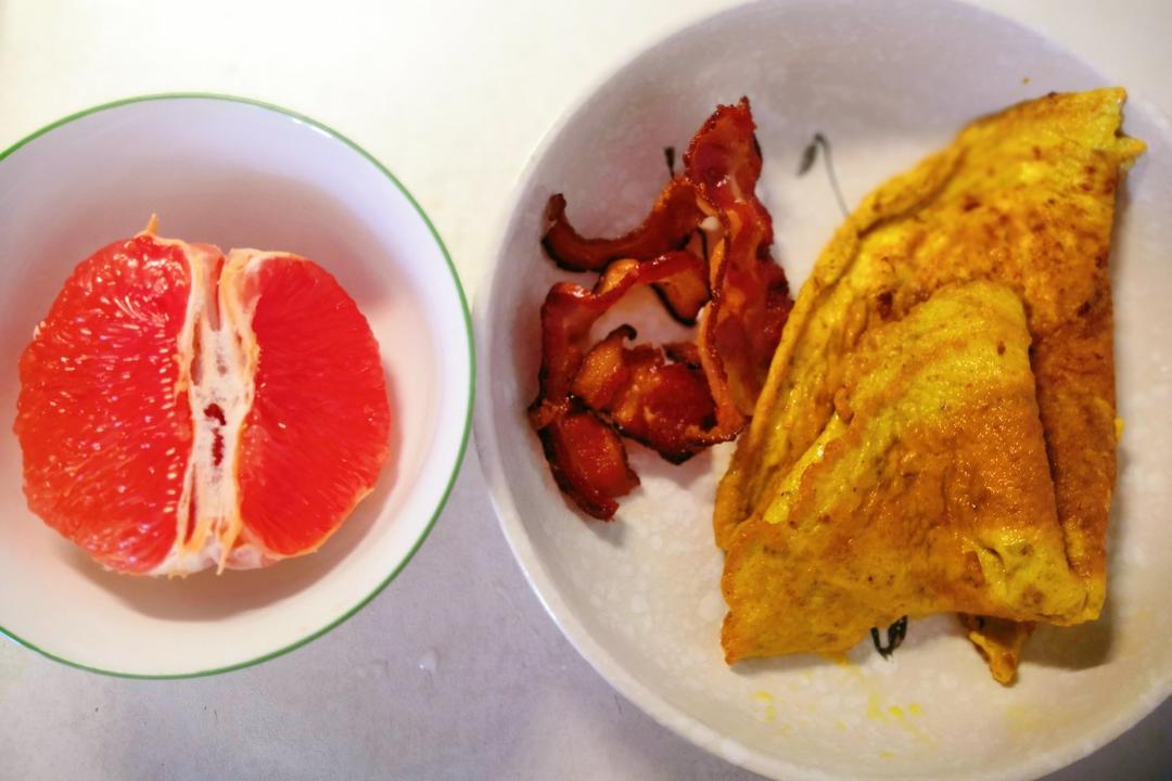 培根煎蛋饼