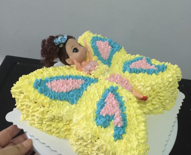 蝴蝶仙子生日蛋糕