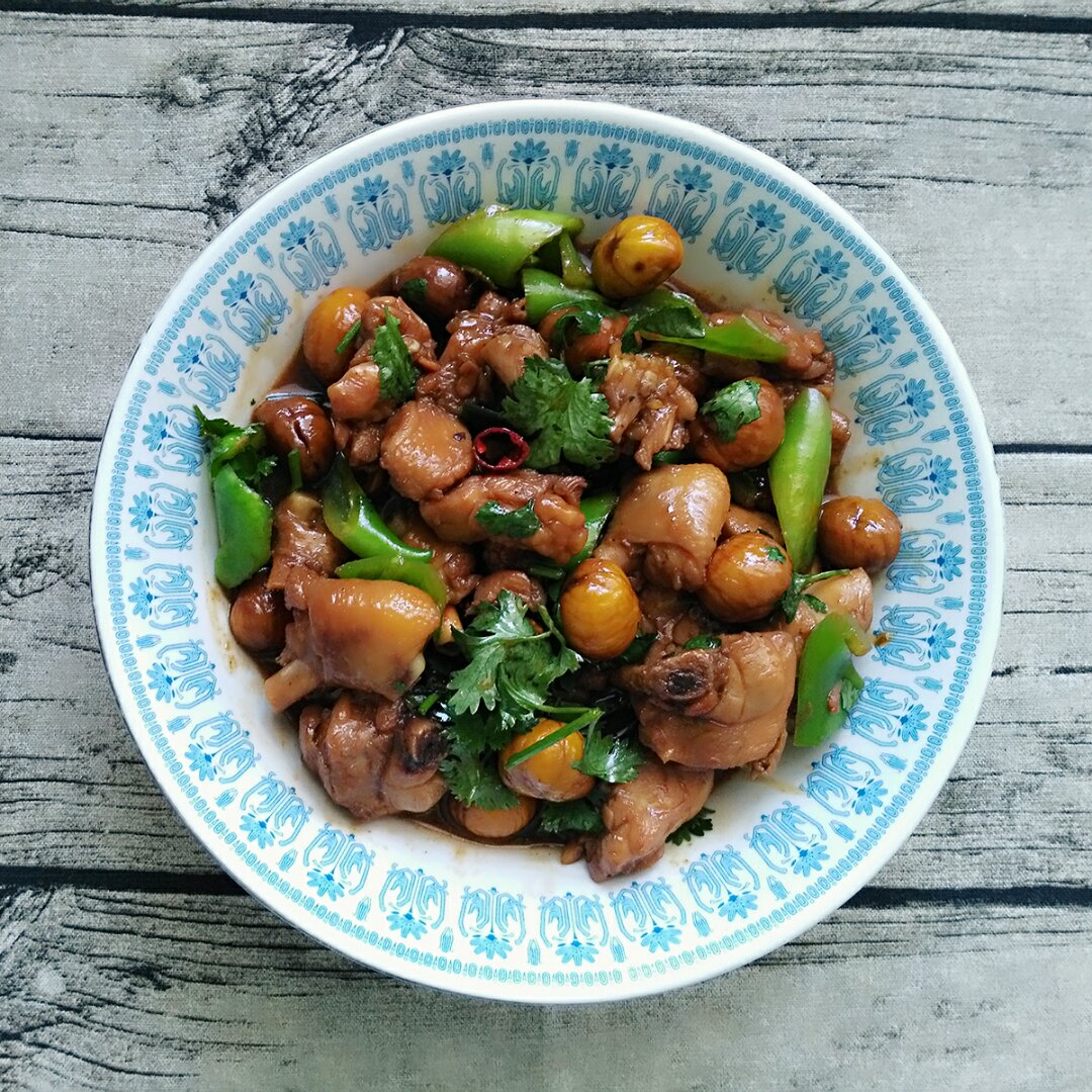 板栗烧鸡