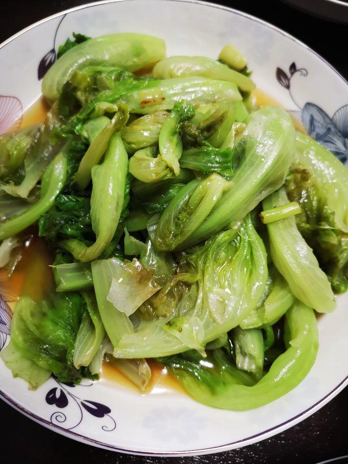 蚝油生菜（减肥必备）