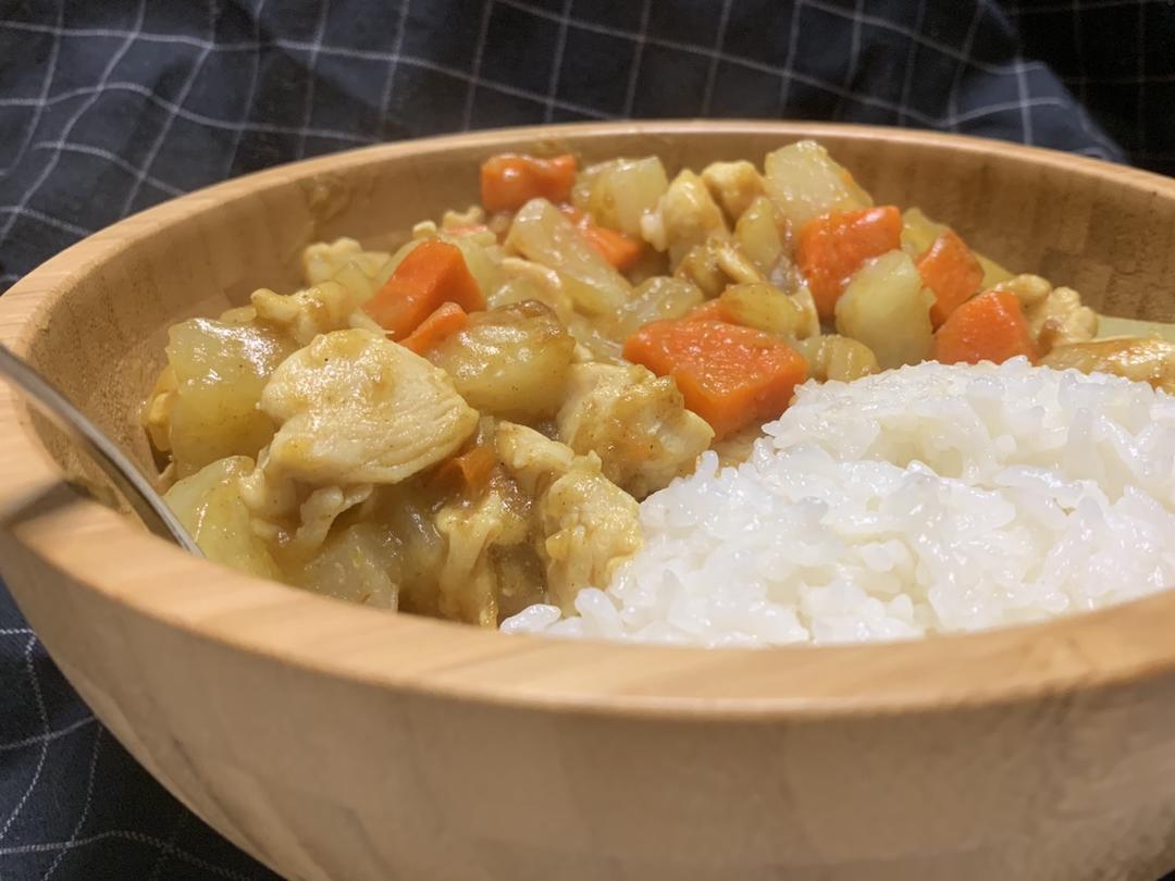 咖喱土豆鸡块-做饭小白必备