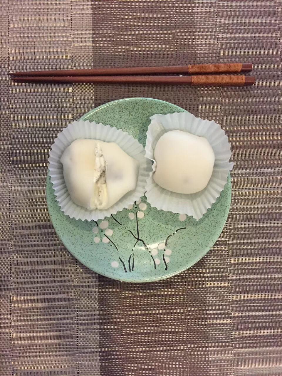 腹黑白胖子——奥利奥雪媚娘