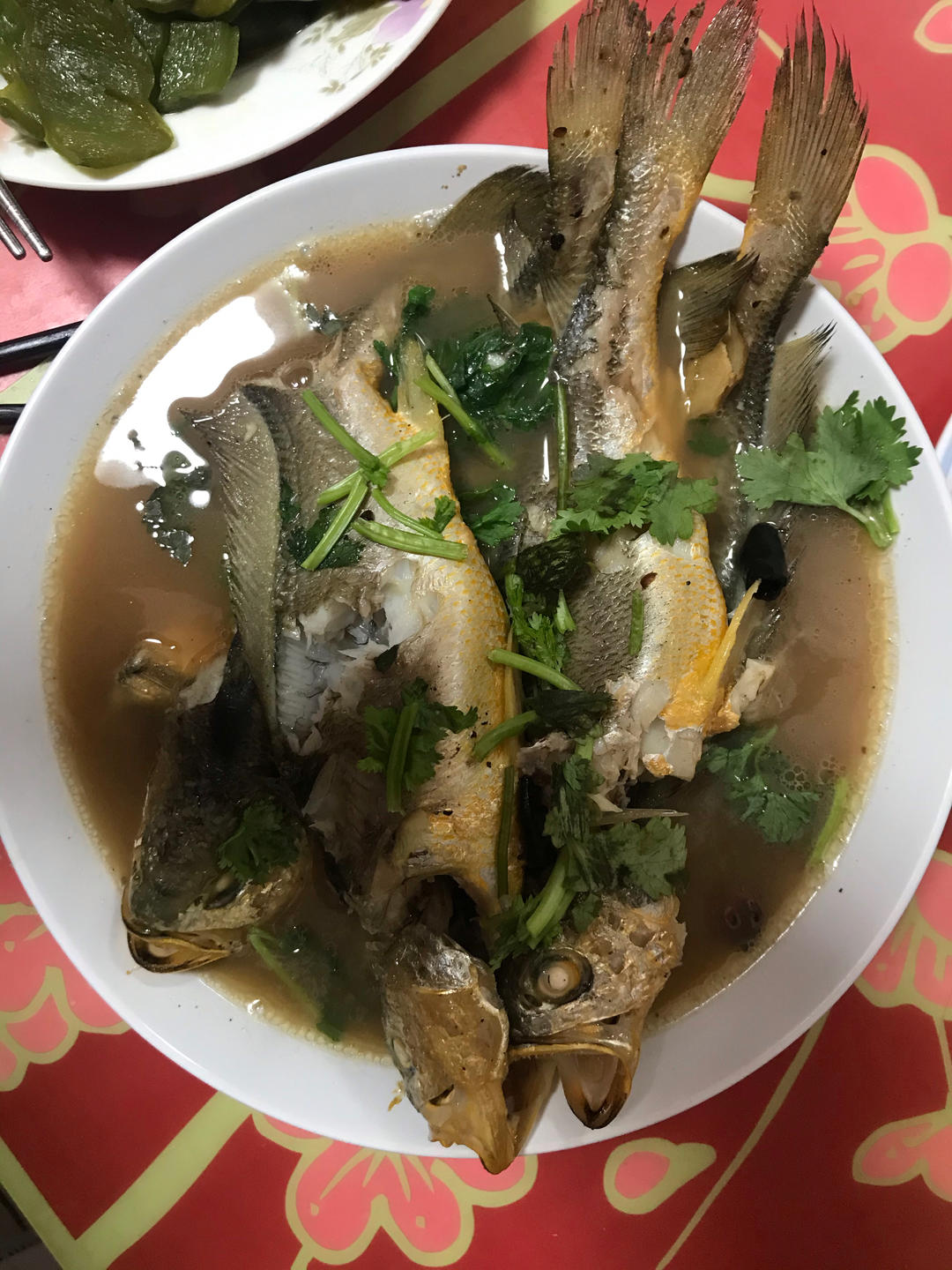 家常炖小黄花鱼