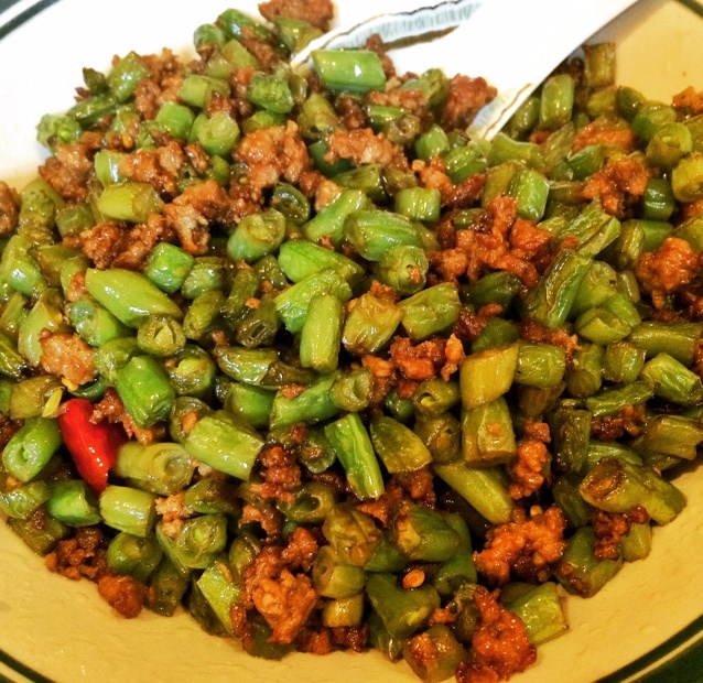 肉末豇豆