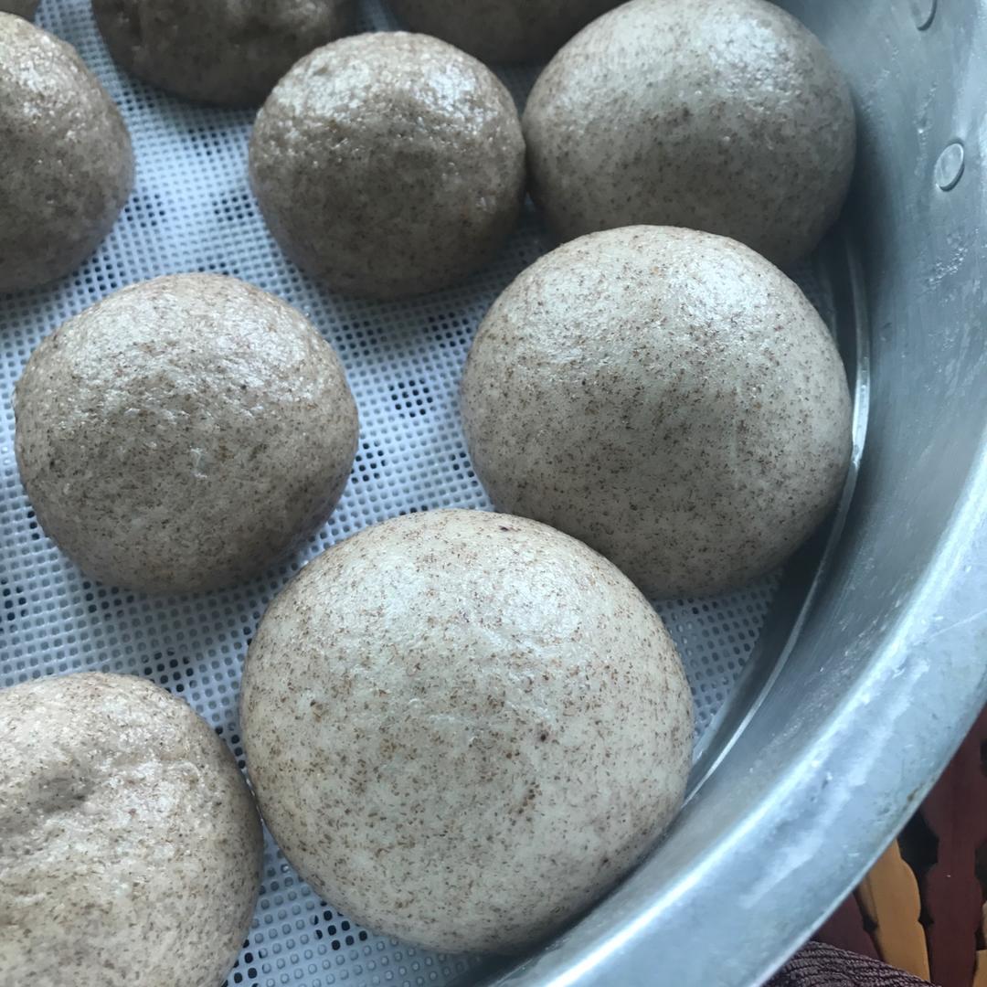 黑全麦馒头（汤种法  减肥主食）