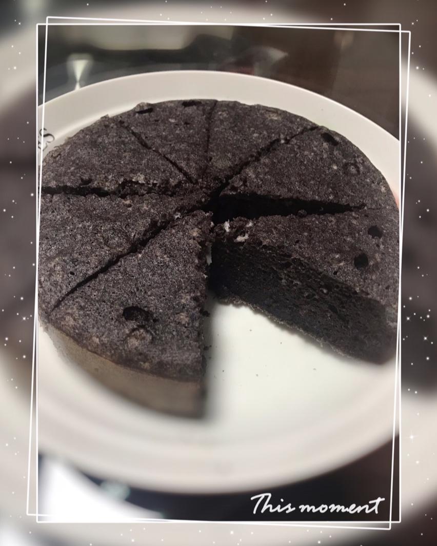 健康美味的黑米糕