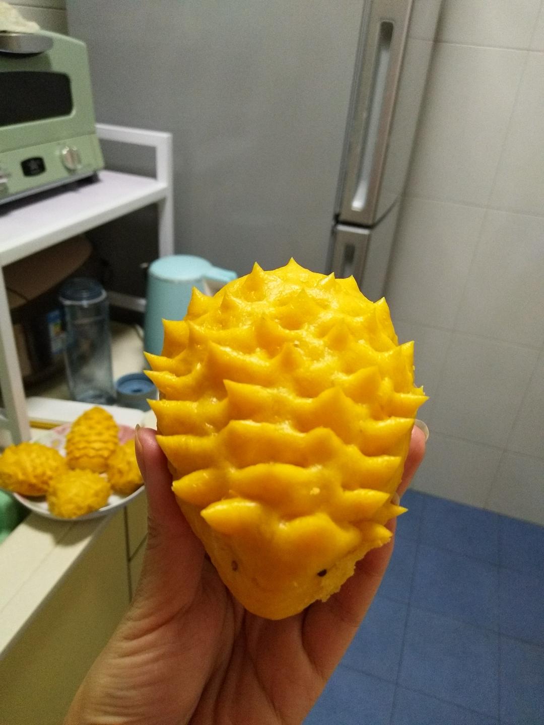 南瓜刺猬馒头