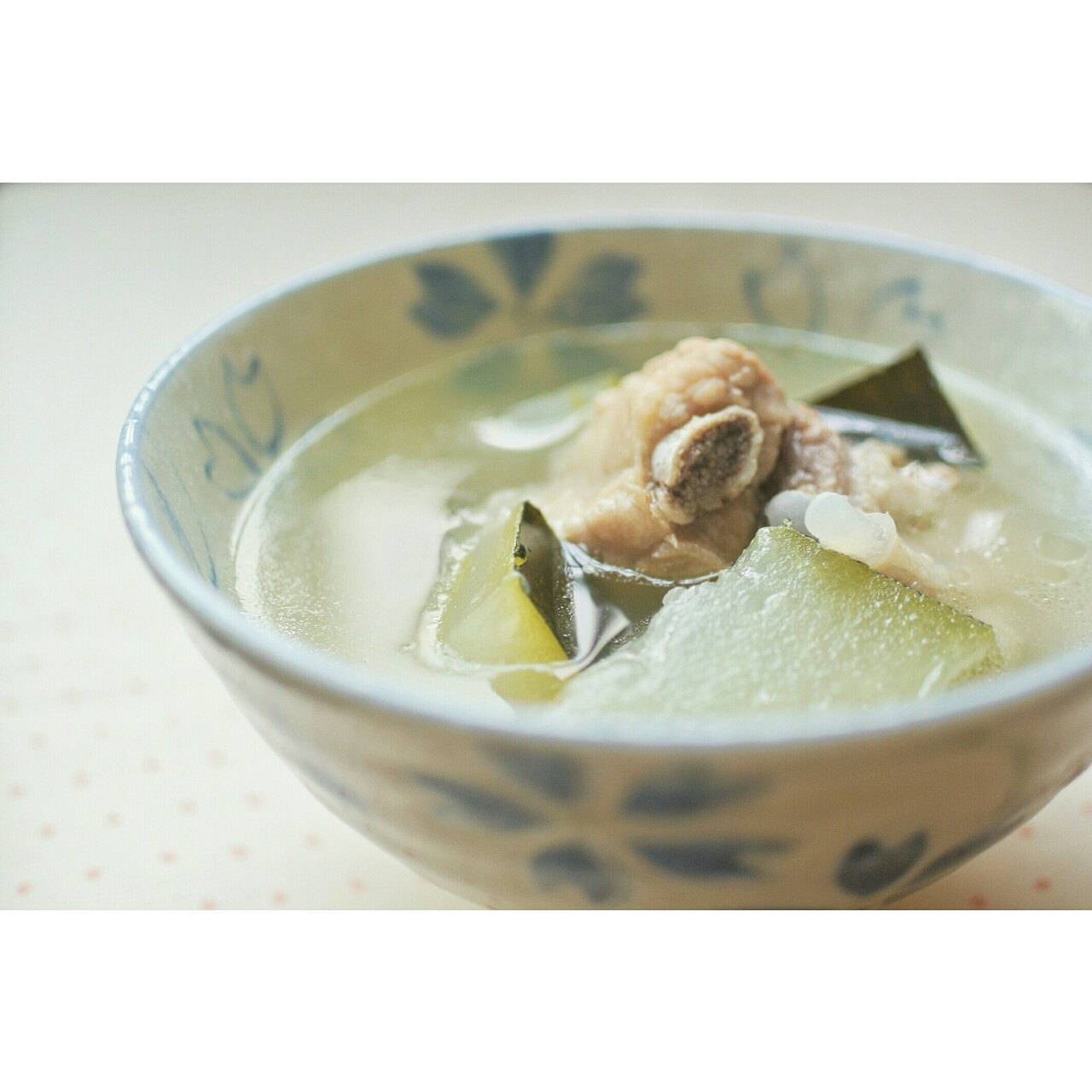 带皮冬瓜排骨汤