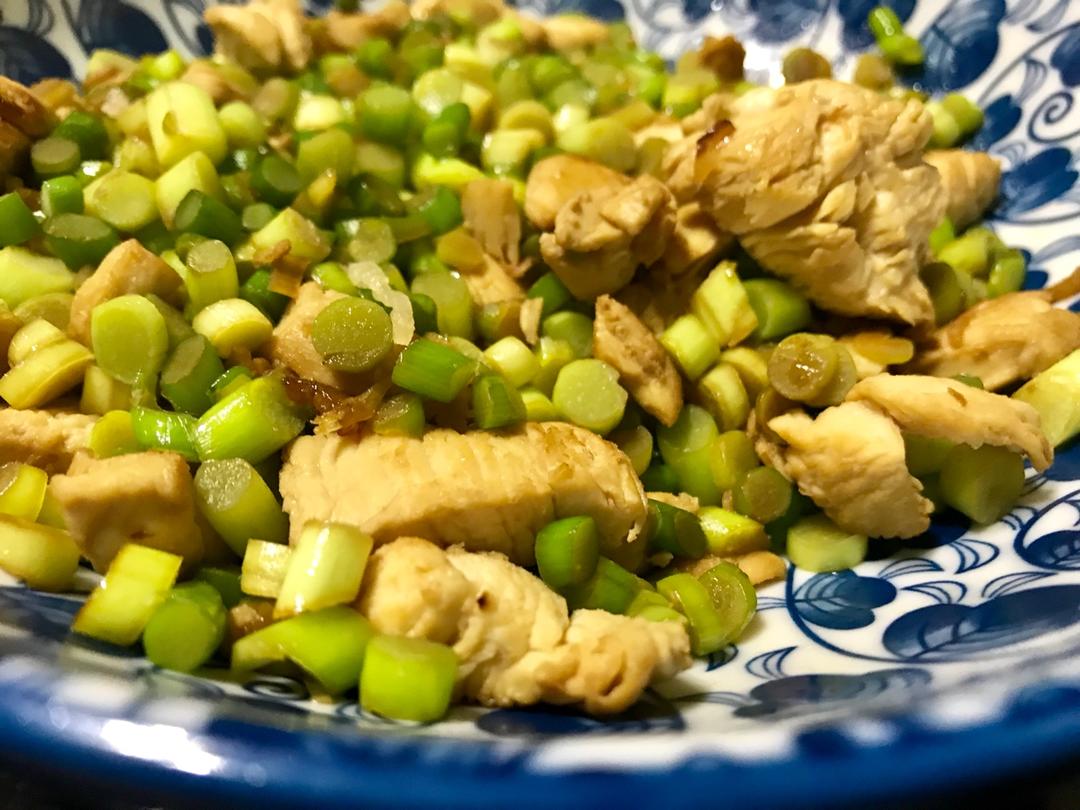 5分钟速食--青椒炒鸡脯