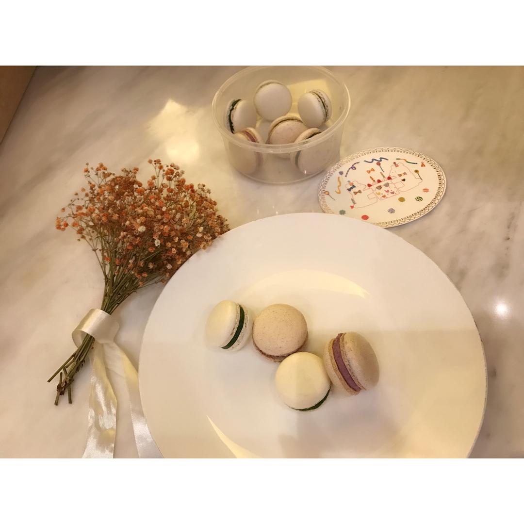 【视频】抹茶意式马卡龙