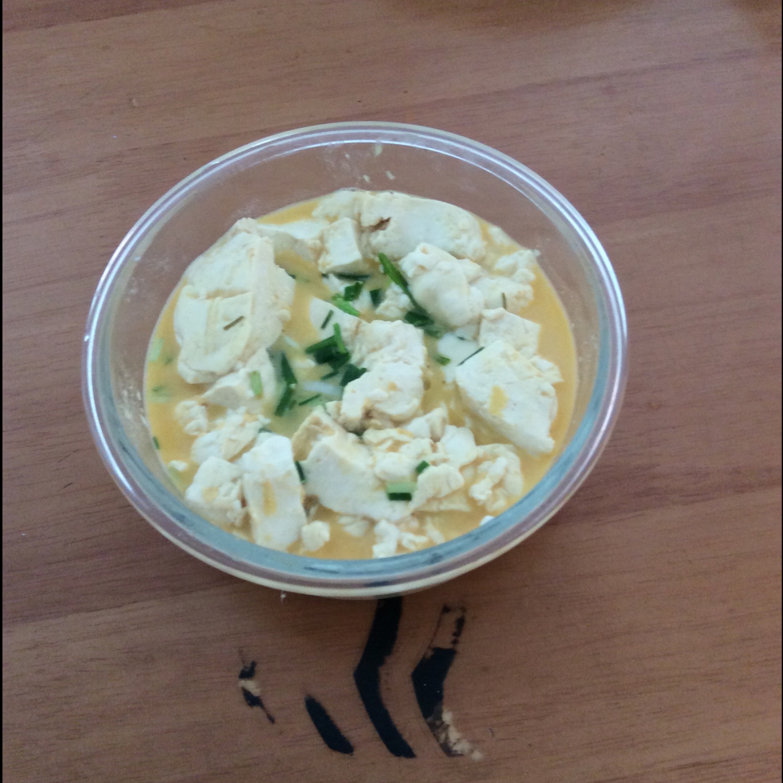 老丁的私房菜-蟹黄豆腐