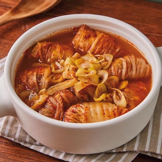 소고기김치찜韩式牛肉炖泡菜的做法