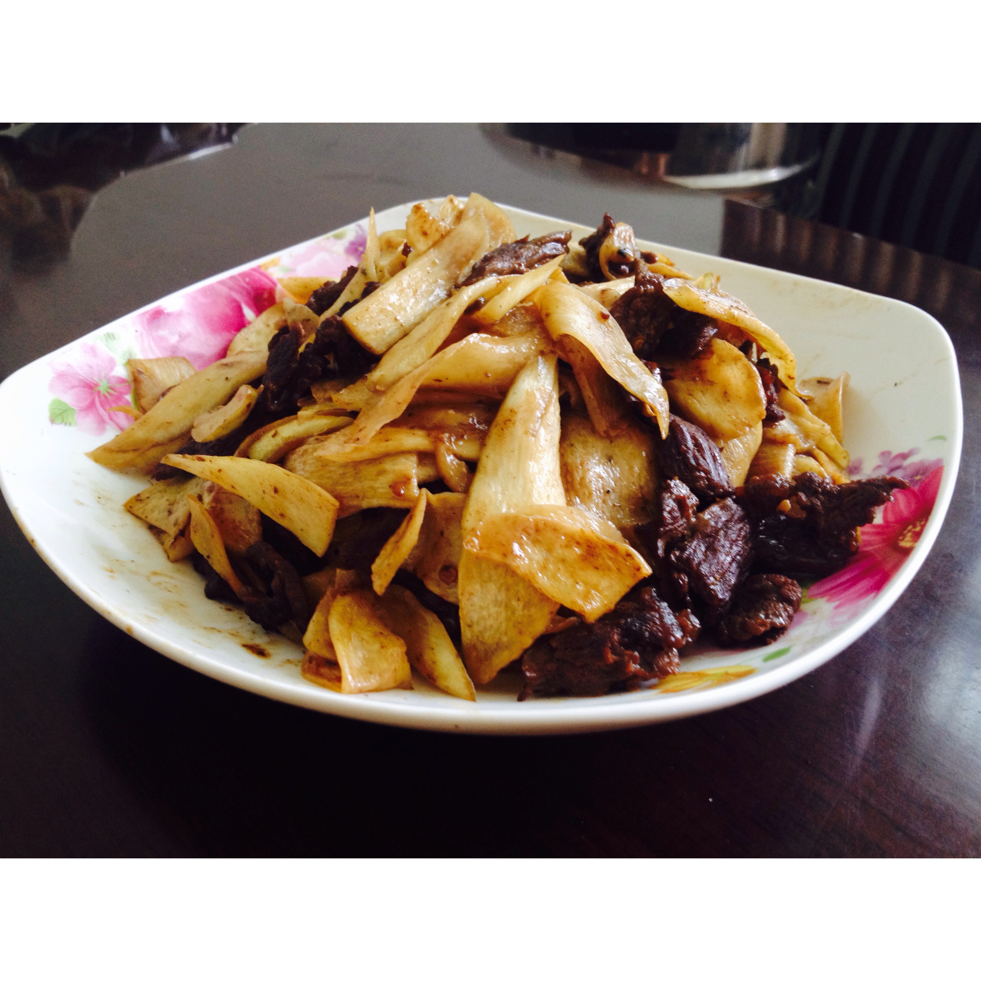 茭白炒肉