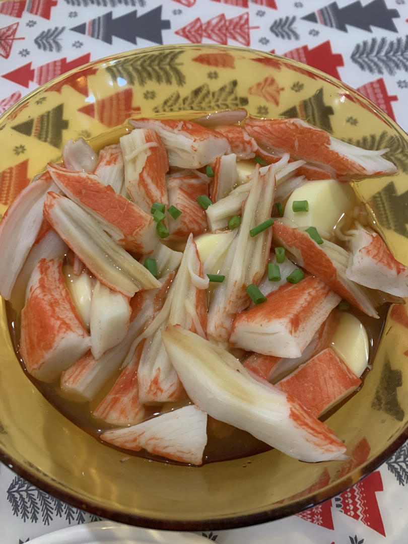 蟹肉棒炖豆腐