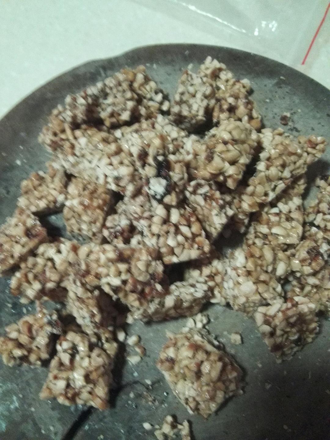 红糖花生酥糖