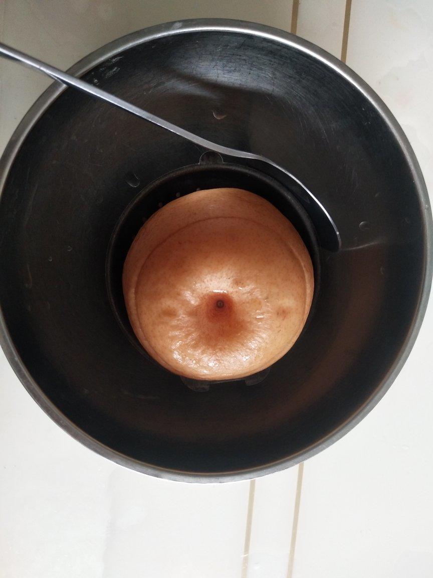 止咳润肺的小甜品—冰糖蒸梨