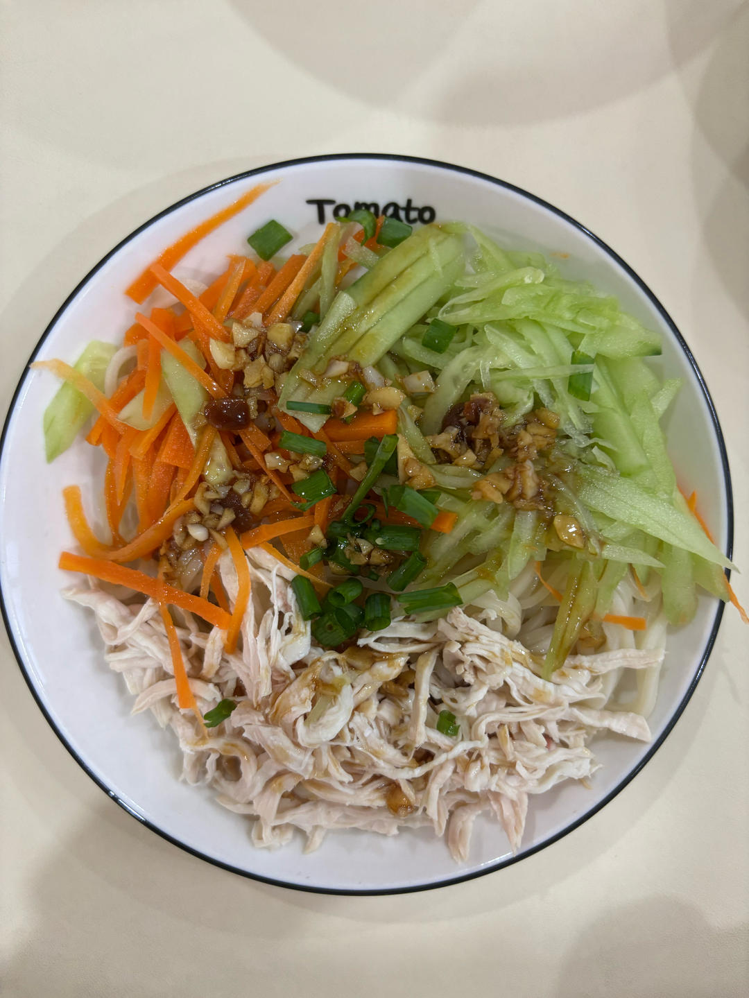 鸡丝凉面