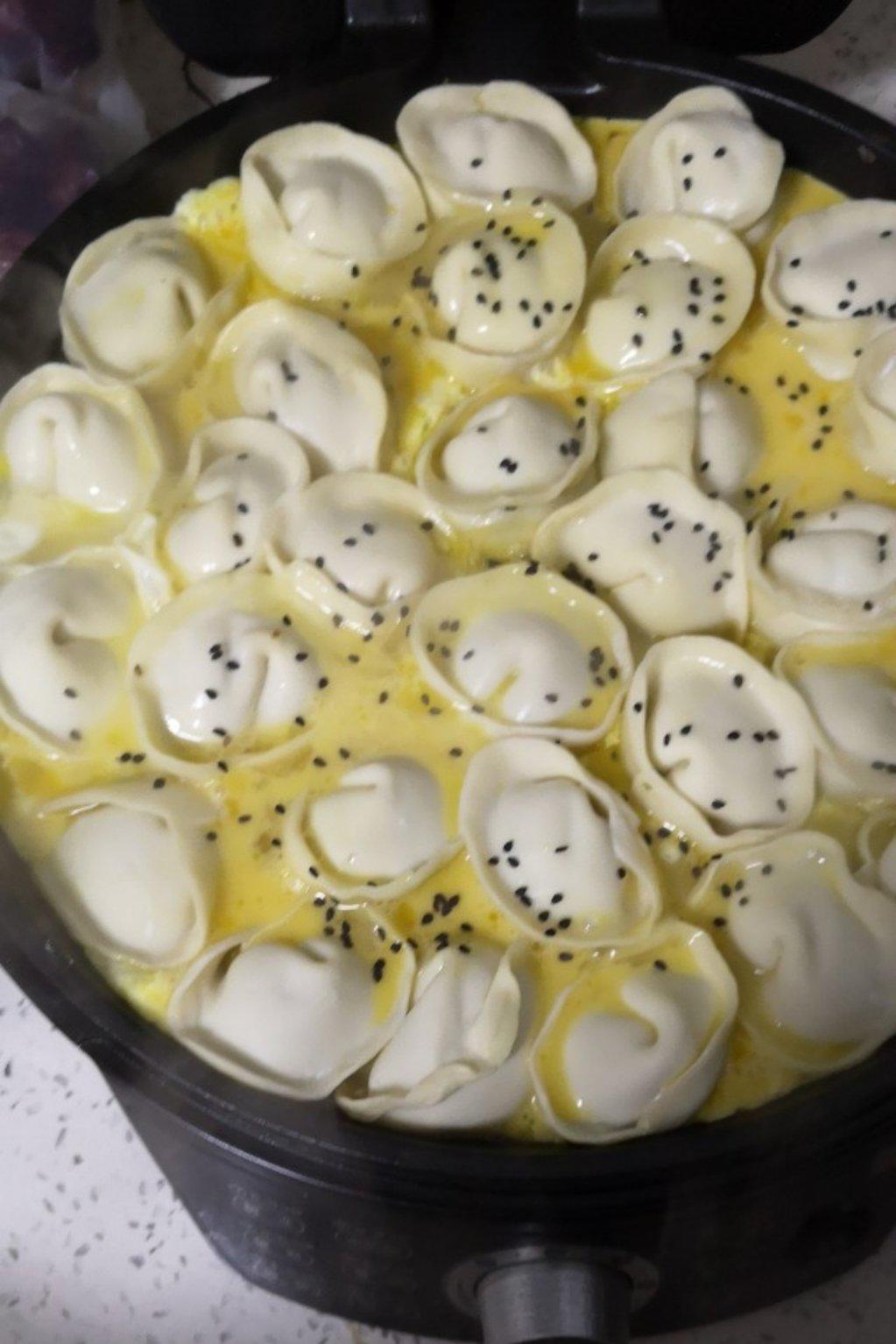懒人快手抱蛋煎饺