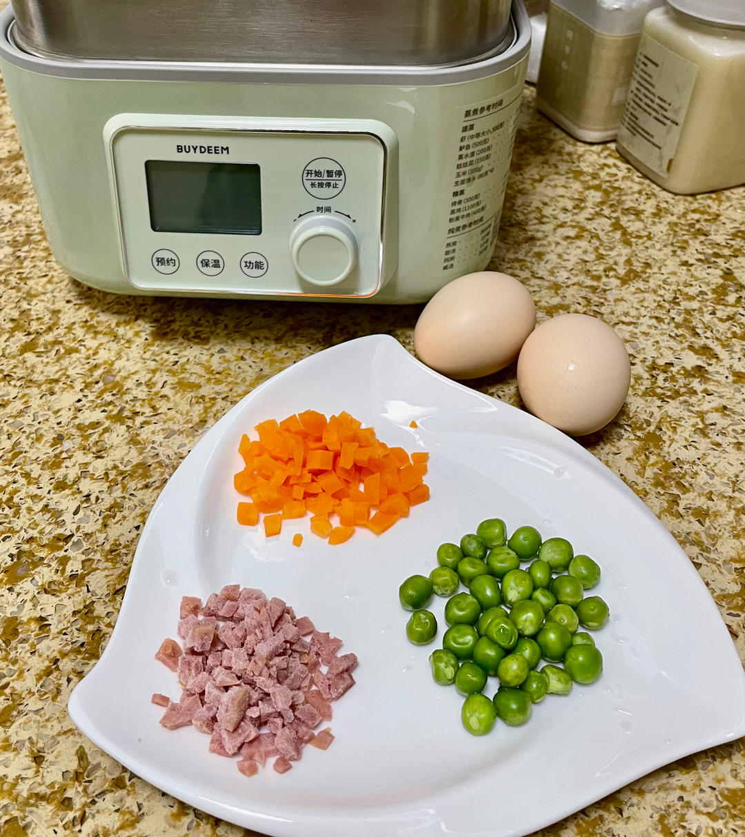 👆【蒸炖锅打卡戳这】四种口味青团【蒸锅食谱4月】