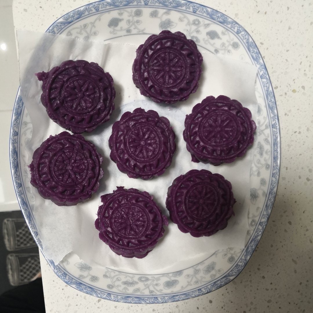 原味紫薯饼