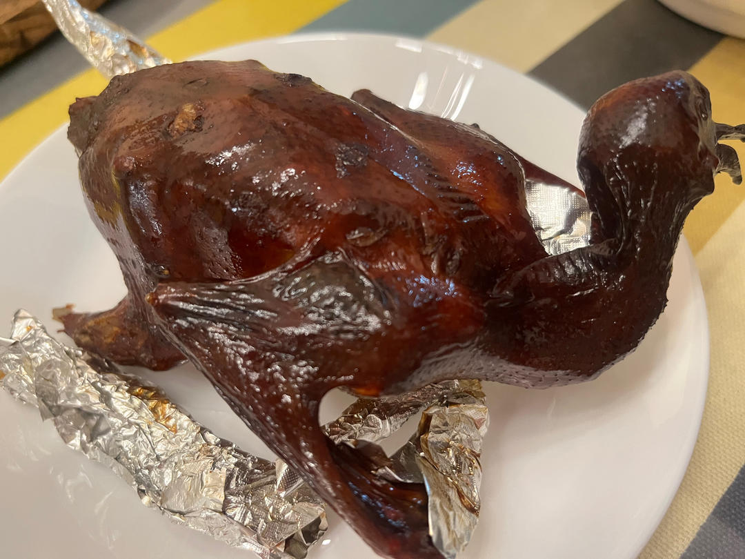 烤箱版脆皮烤乳鸽（内含脆皮的秘决）