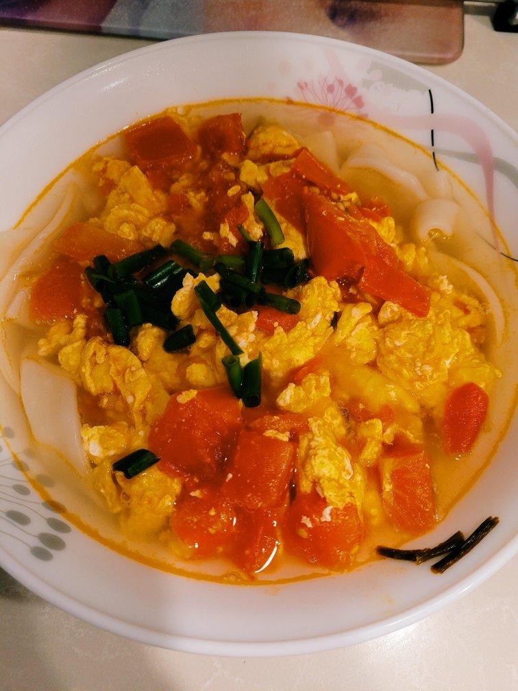 西红柿鸡蛋打卤面