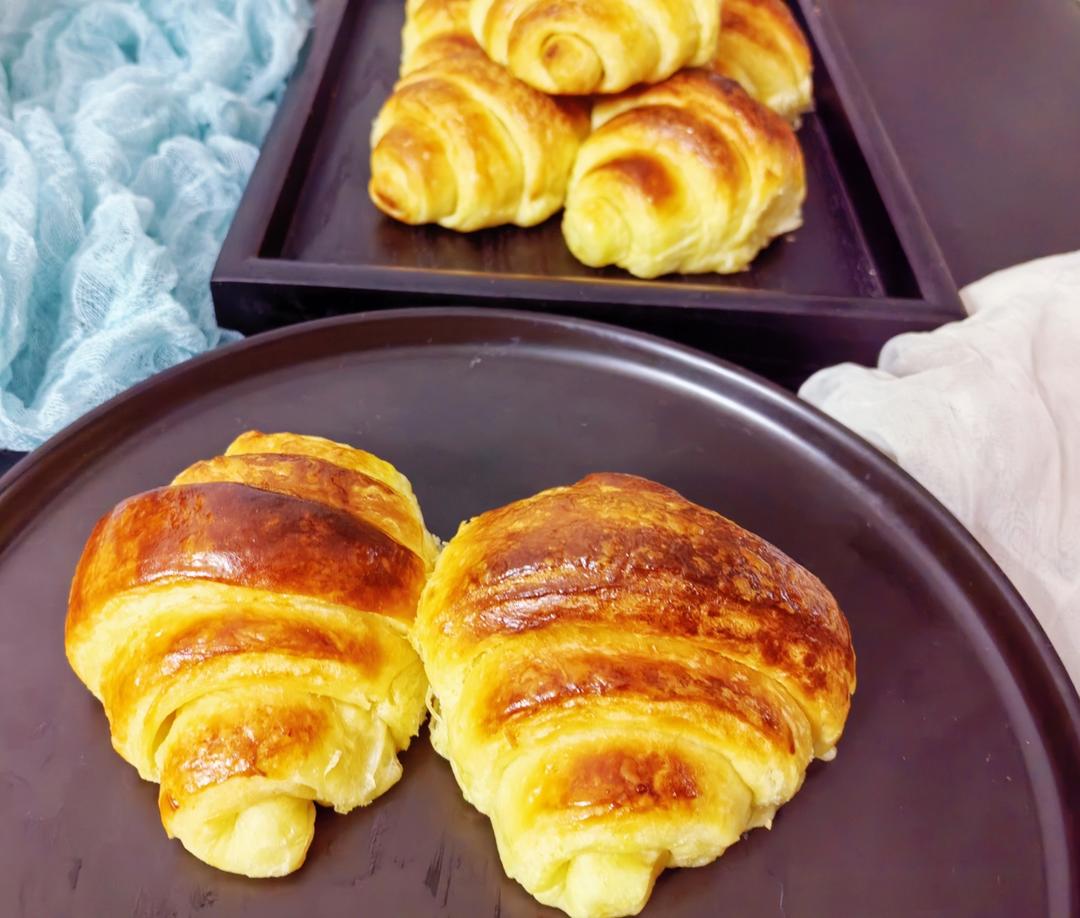 超级详细的可颂牛角包教程