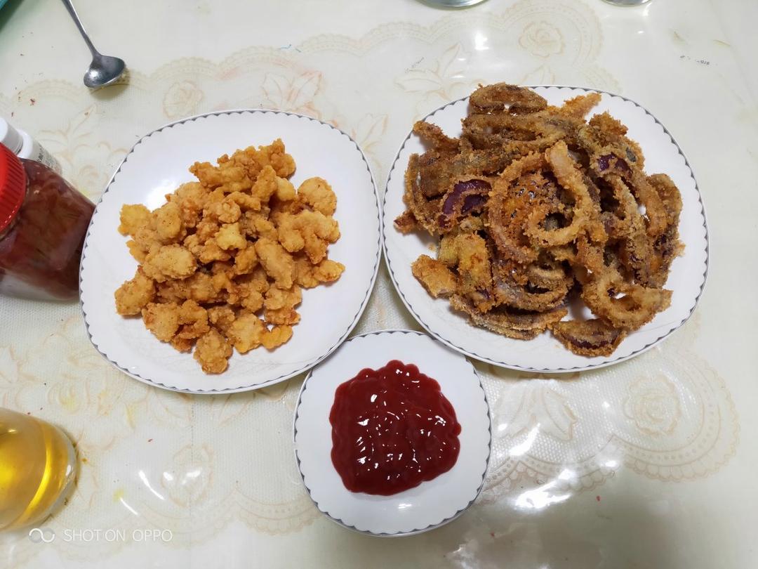 炸洋葱圈