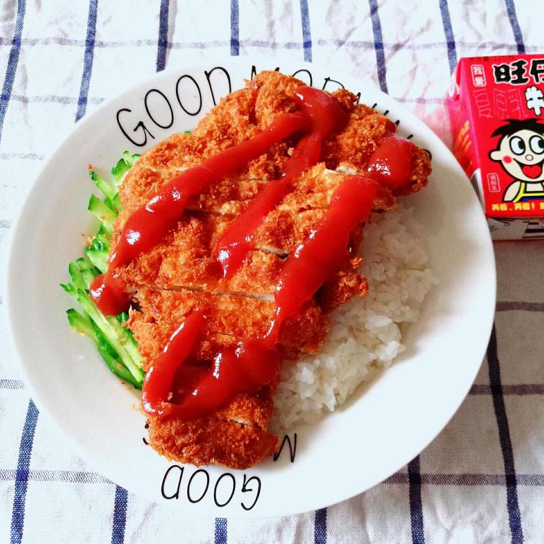 【脆皮鸡饭】