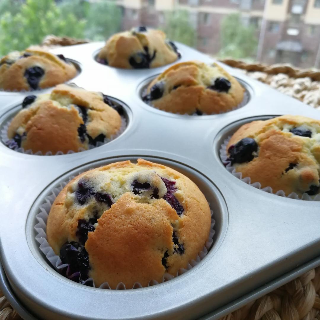 蓝莓玛芬蛋糕 Blueberry Muffin
