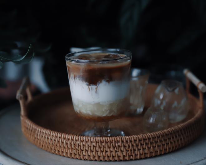 自制饮品｜秋日🍂限定桂花酒酿拿铁☕️的做法