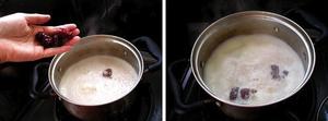 燕麦豆浆枣粥的做法 步骤2