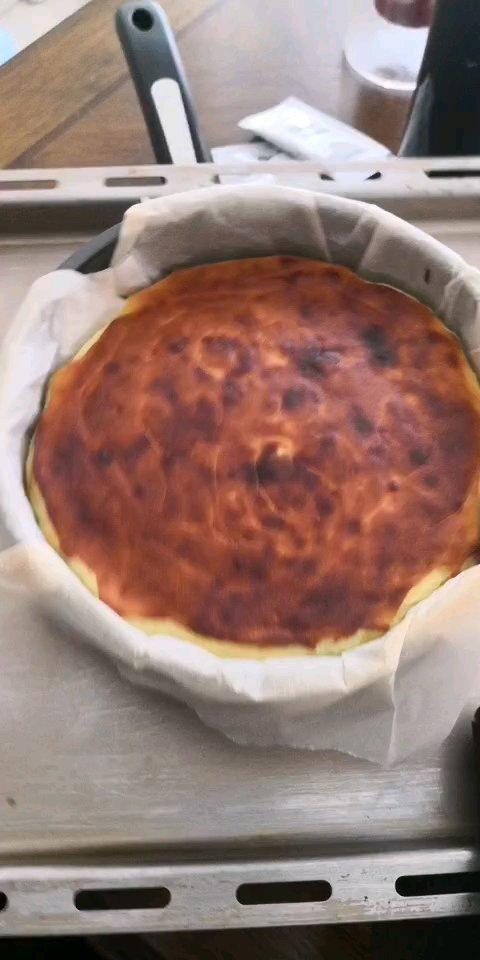 酸奶巴斯克芝士『低卡版』超好吃‼️0失败 巨简单