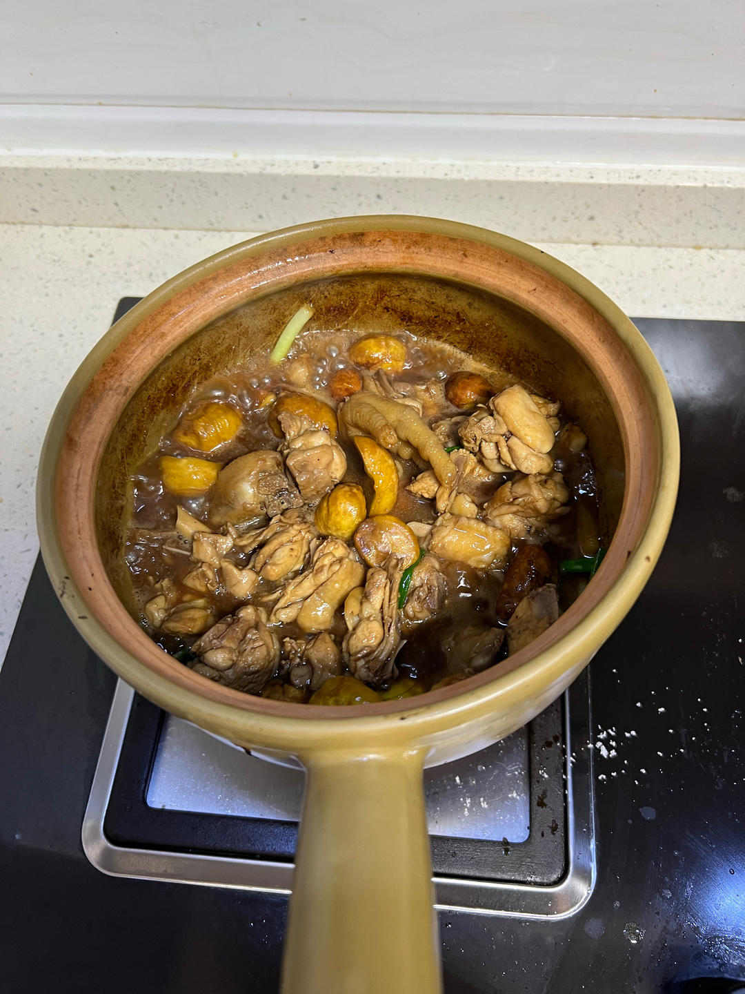 板栗烧鸡