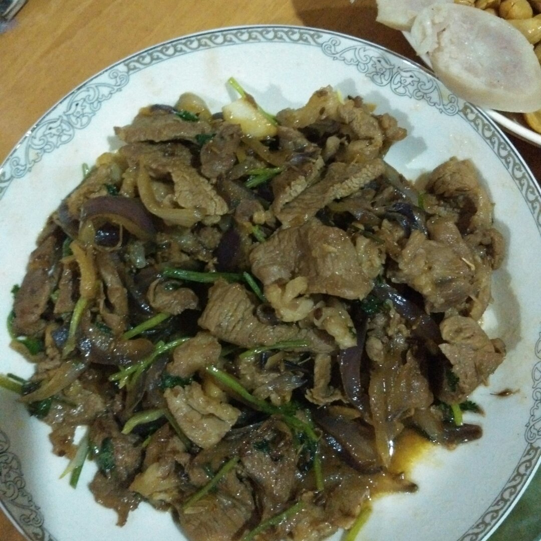 孜然羊肉片