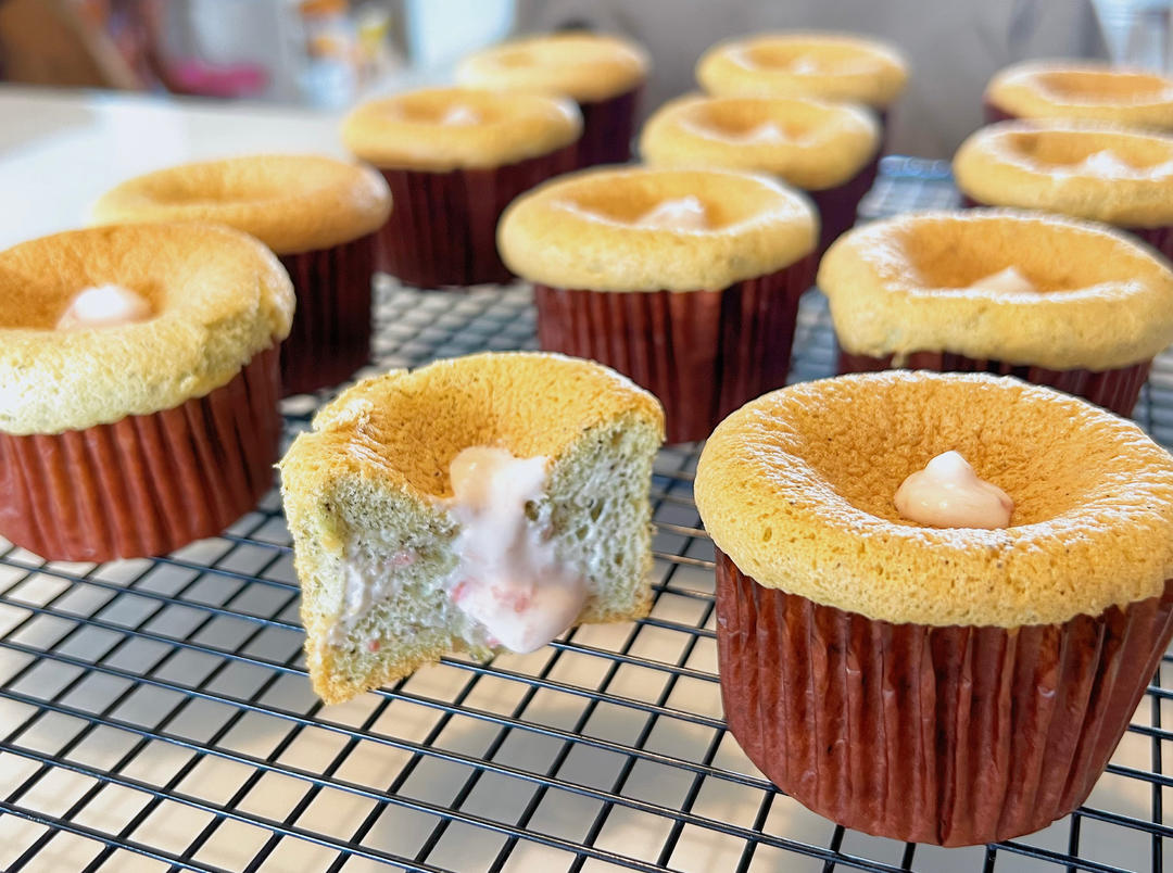 做了4年的咖啡北海道流心纸杯蛋糕 到现在也一直在做 0差评的一款