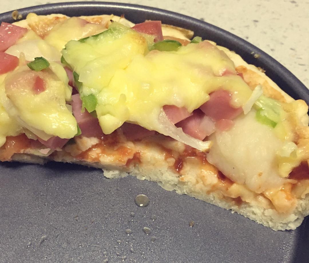 6寸火腿虾丸披萨的做法