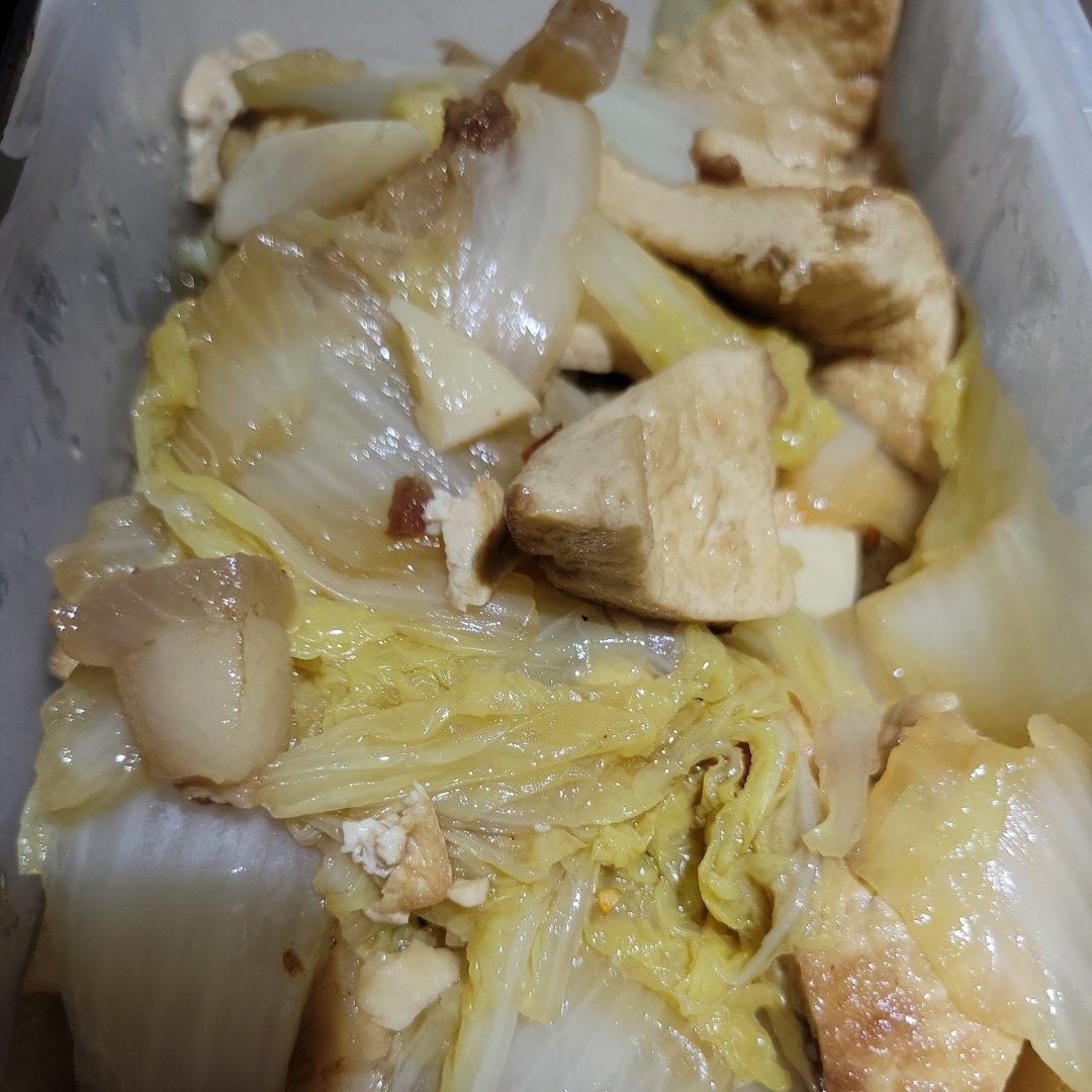 娃娃菜炖豆腐