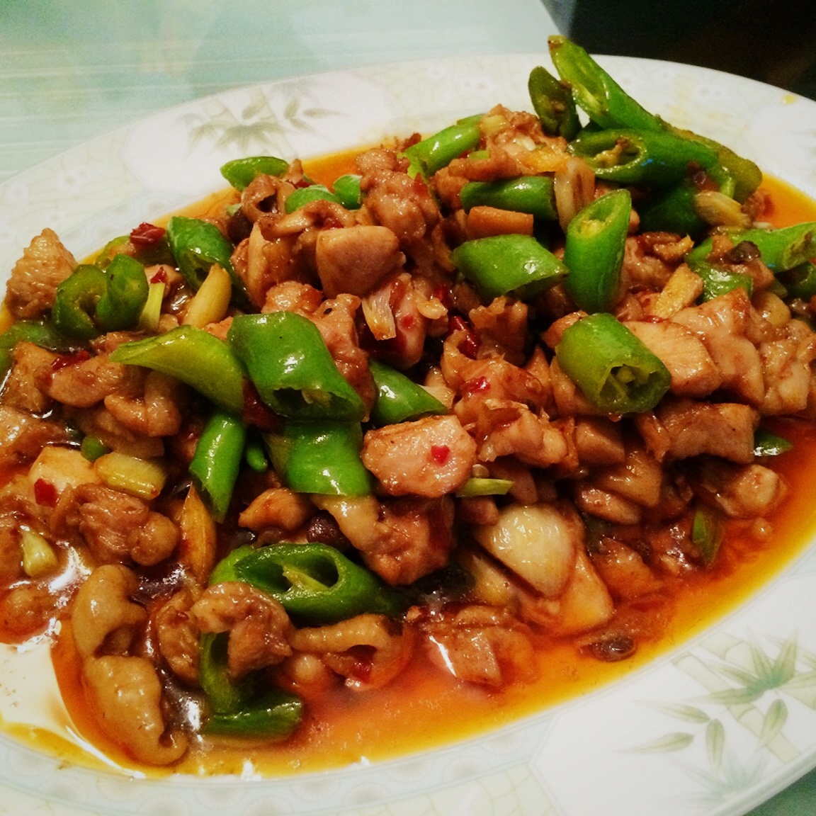 尖椒鸡腿