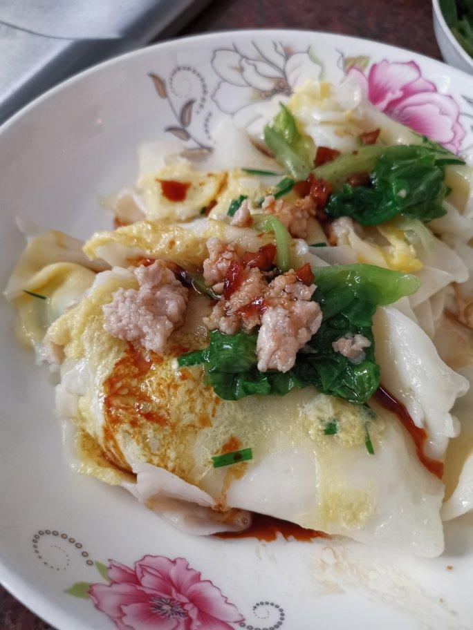 留学生自制肠粉（平底锅版）